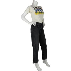 90s Vintage Levi's 501 Black Denim Jeans Made in USA W30